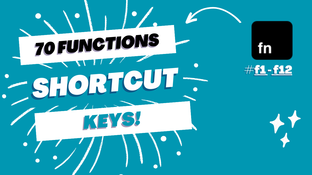 Function keys shortcuts