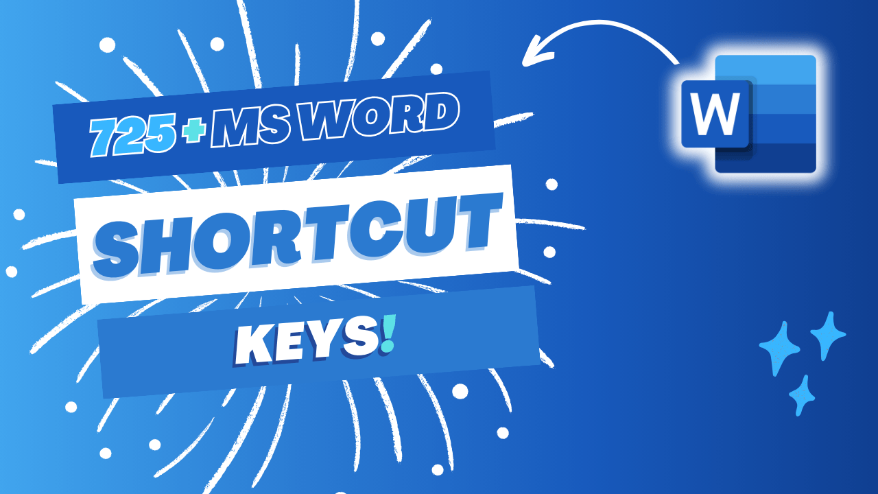 Word Shortcut keys