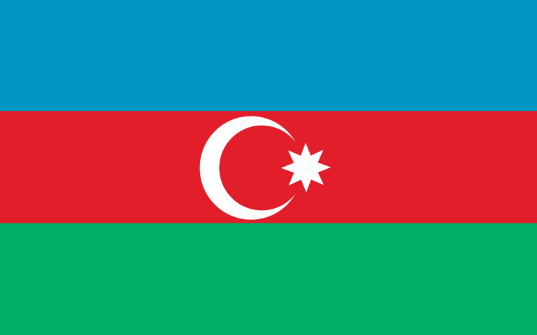 Azerbaijan Flag