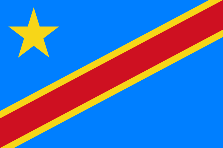 Congo Democratic Republic Flag